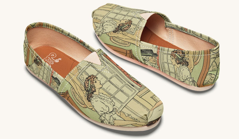 You May See Her If You Look This Way Classic Shoes - Jaded Lament