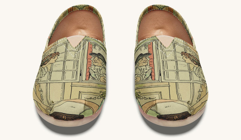 You May See Her If You Look This Way Classic Shoes - Jaded Lament