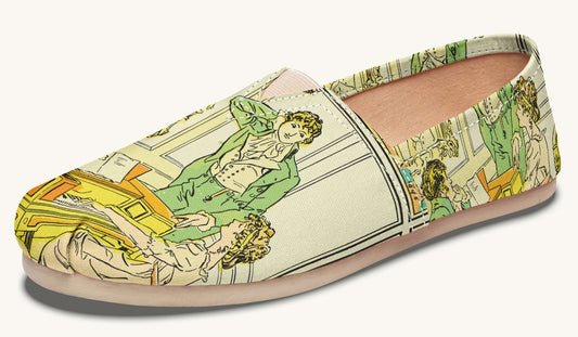 You Must Allow Me To Speak Casual Shoes - Jaded Lament