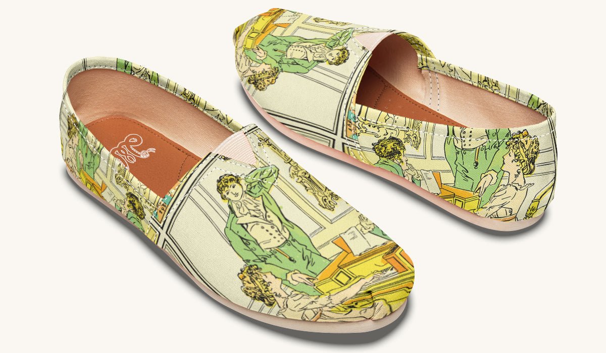 You Must Allow Me To Speak Casual Shoes - Jaded Lament