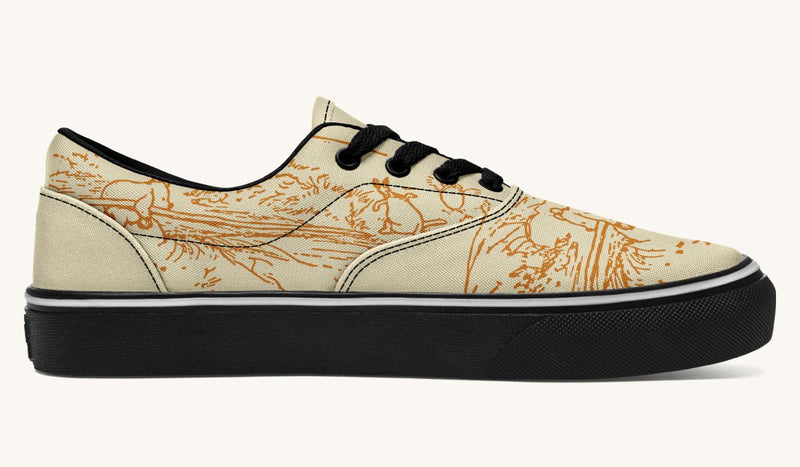 A Day With Friends Classic Shoes - Jaded Lament