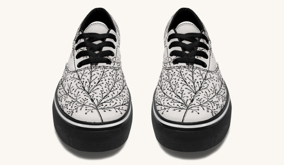 A Delicate Breath Bw Classic Shoes - Jaded Lament