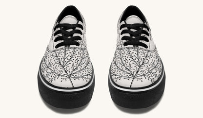 A Delicate Breath Bw Classic Shoes - Jaded Lament