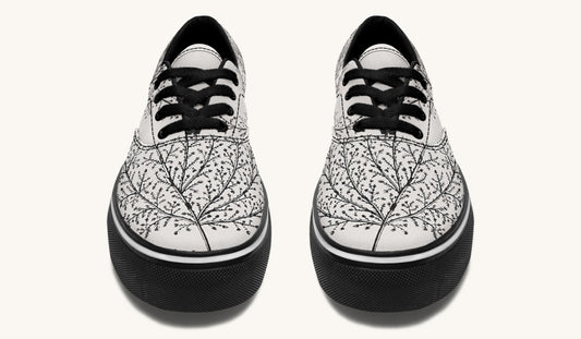 A Delicate Breath Bw Classic Shoes - Jaded Lament