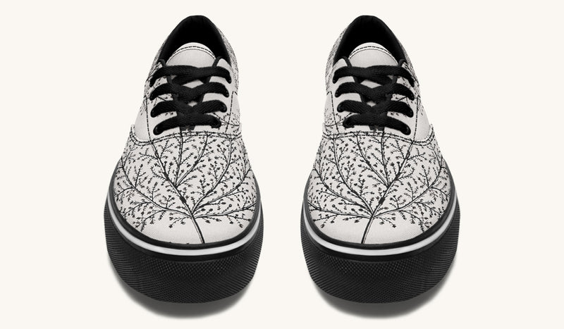 A Delicate Breath Bw Classic Shoes - Jaded Lament