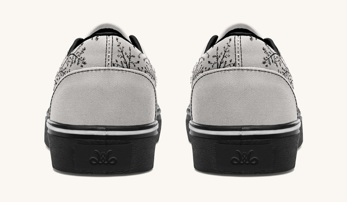 A Delicate Breath Bw Classic Shoes - Jaded Lament