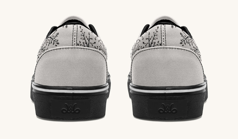 A Delicate Breath Bw Classic Shoes - Jaded Lament