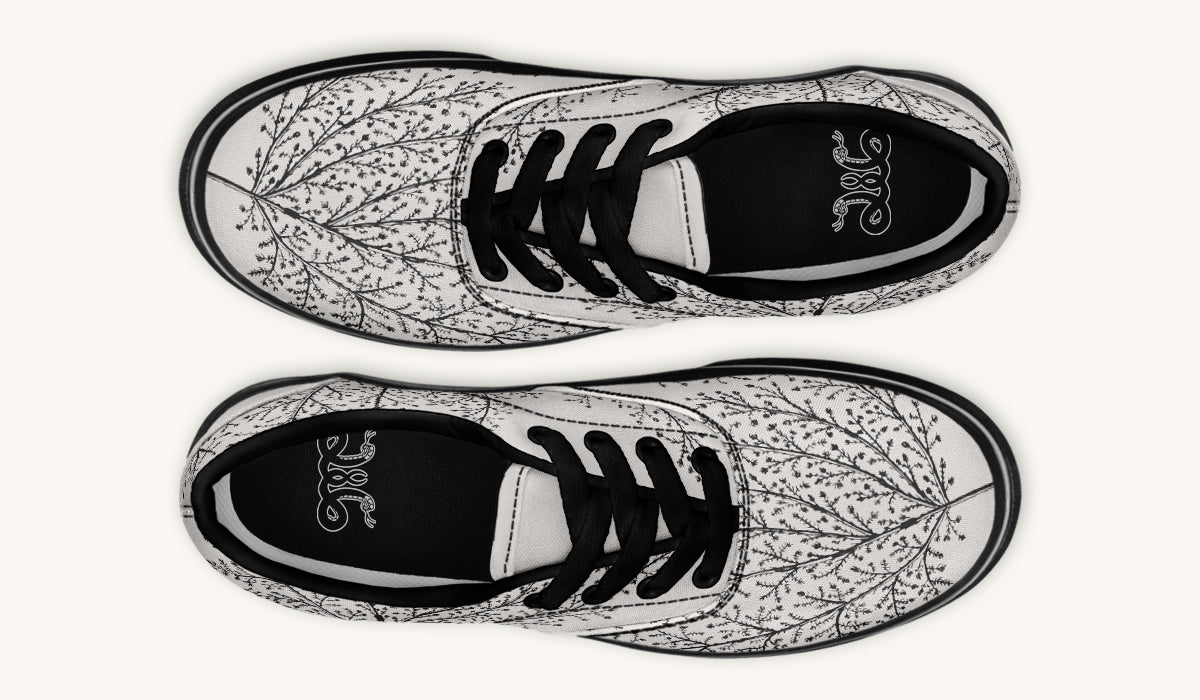 A Delicate Breath Bw Classic Shoes - Jaded Lament