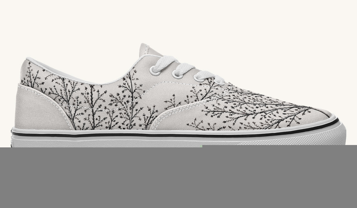 A Delicate Breath Bw Classic Shoes - Jaded Lament