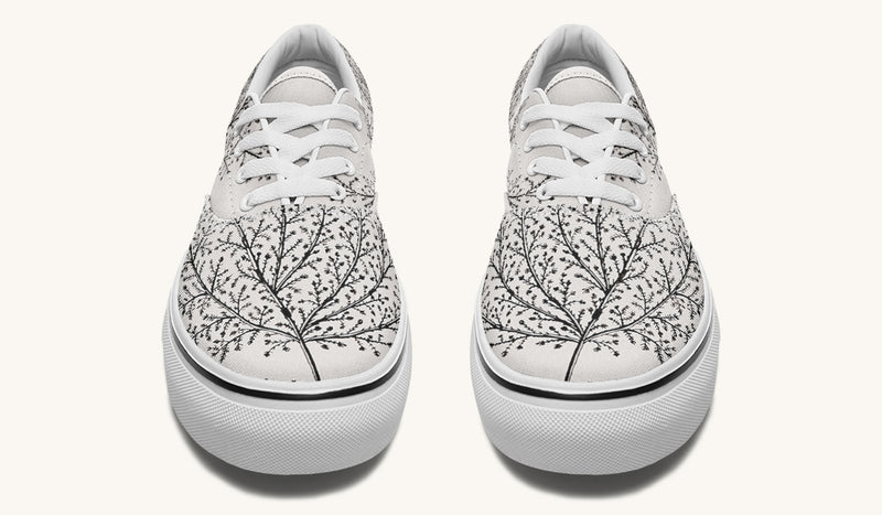 A Delicate Breath Bw Classic Shoes - Jaded Lament