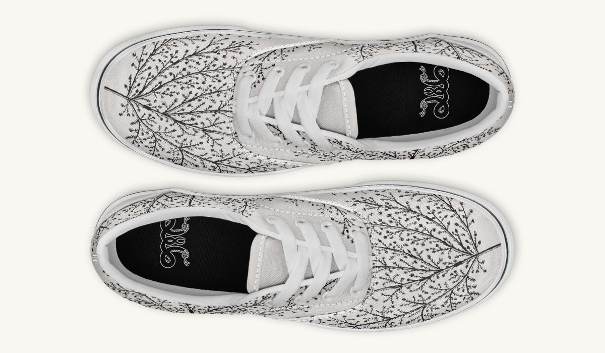 A Delicate Breath Bw Classic Shoes - Jaded Lament