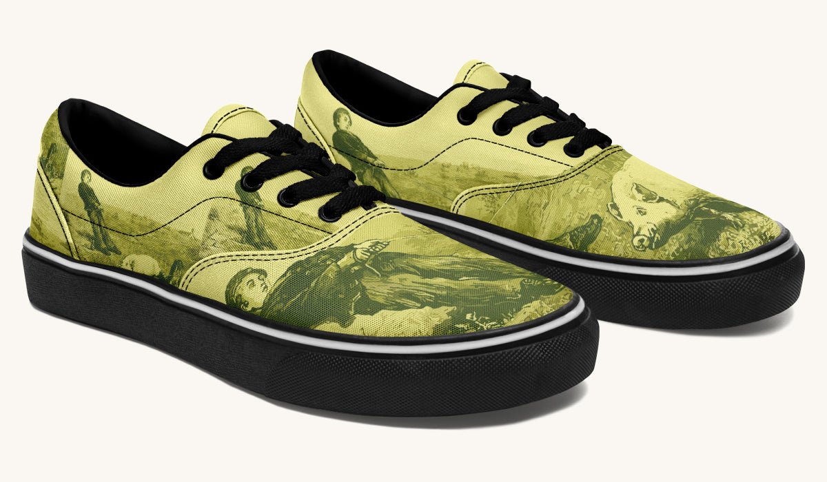 A Pig And His Boy Classic Shoes - Jaded Lament