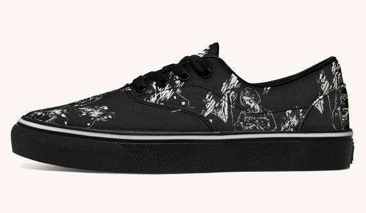 After The Fire Survival Is Defiance Classic Shoes - Jaded Lament