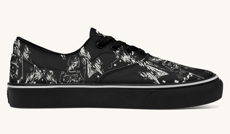 After The Fire Survival Is Defiance Classic Shoes - Jaded Lament