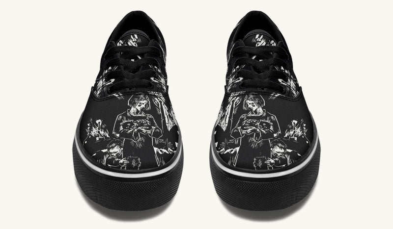 After The Fire Survival Is Defiance Classic Shoes - Jaded Lament