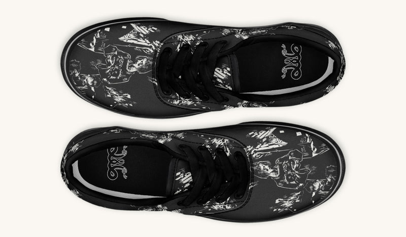 After The Fire Survival Is Defiance Classic Shoes - Jaded Lament