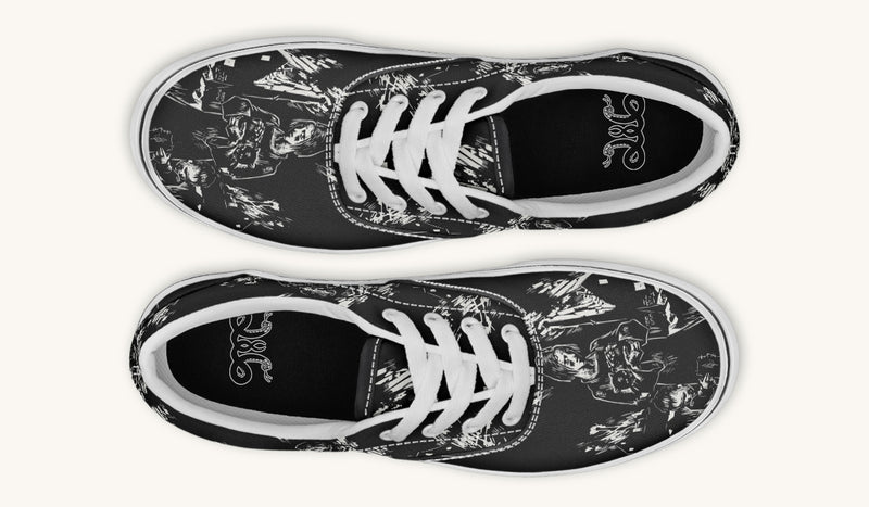 After The Fire Survival Is Defiance Classic Shoes - Jaded Lament
