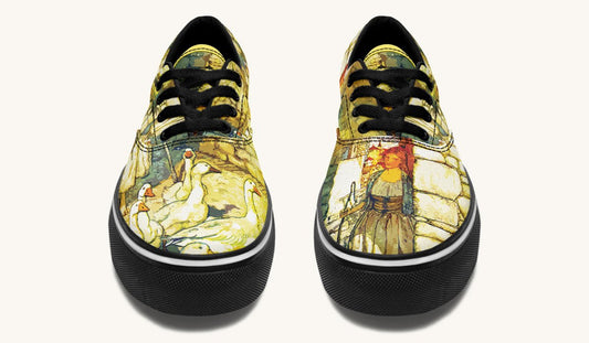 Alas Dear Goose Girl Classic Shoes - Jaded Lament