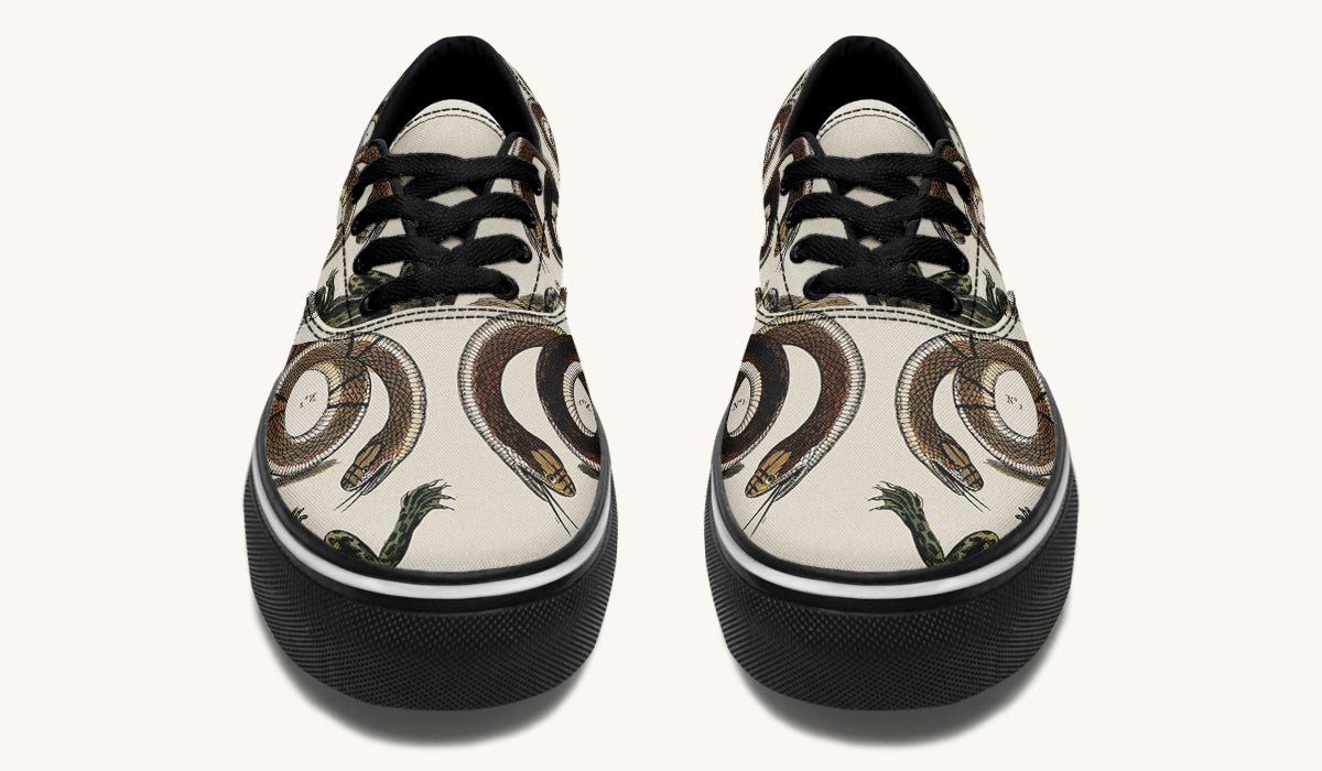 An Arrangement of Frogs and Snakes Classic Shoes - Jaded Lament