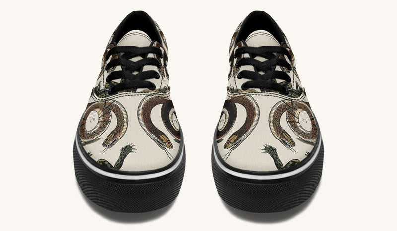 An Arrangement of Frogs and Snakes Classic Shoes - Jaded Lament