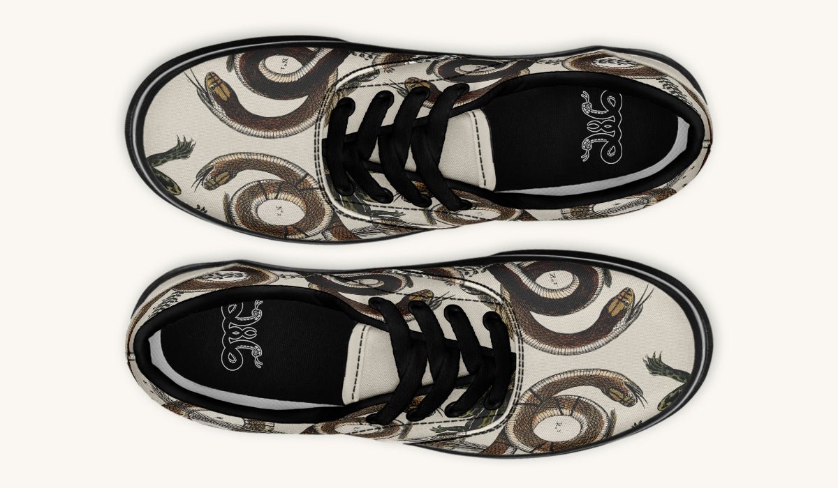 An Arrangement of Frogs and Snakes Classic Shoes - Jaded Lament