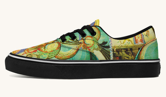 Before The Dragon Broke The Sky Classic Shoes - Jaded Lament