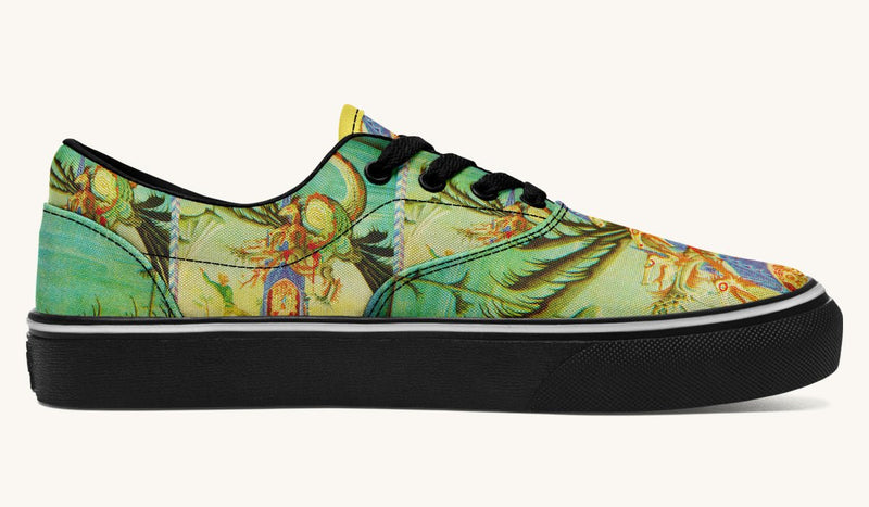 Before The Dragon Broke The Sky Classic Shoes - Jaded Lament