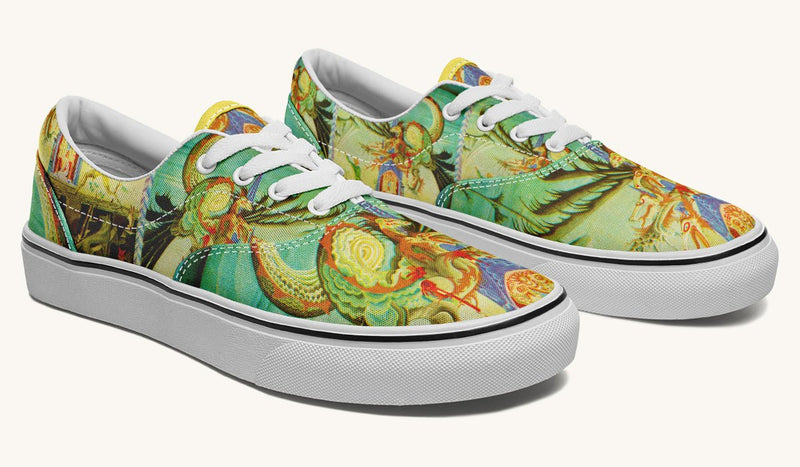Before The Dragon Broke The Sky Classic Shoes - Jaded Lament