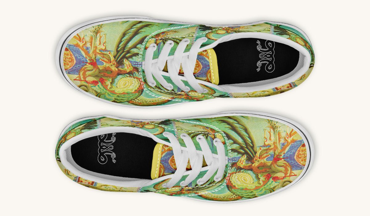 Before The Dragon Broke The Sky Classic Shoes - Jaded Lament