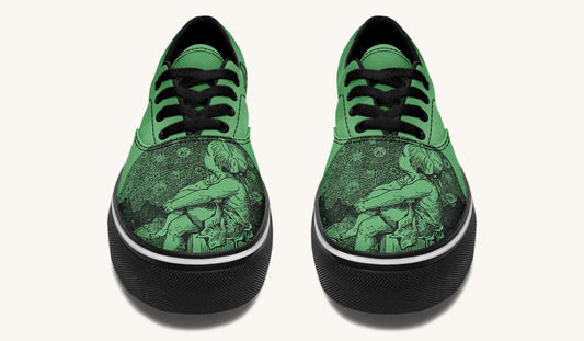 Beneath The Green Silence Classic Shoes - Jaded Lament