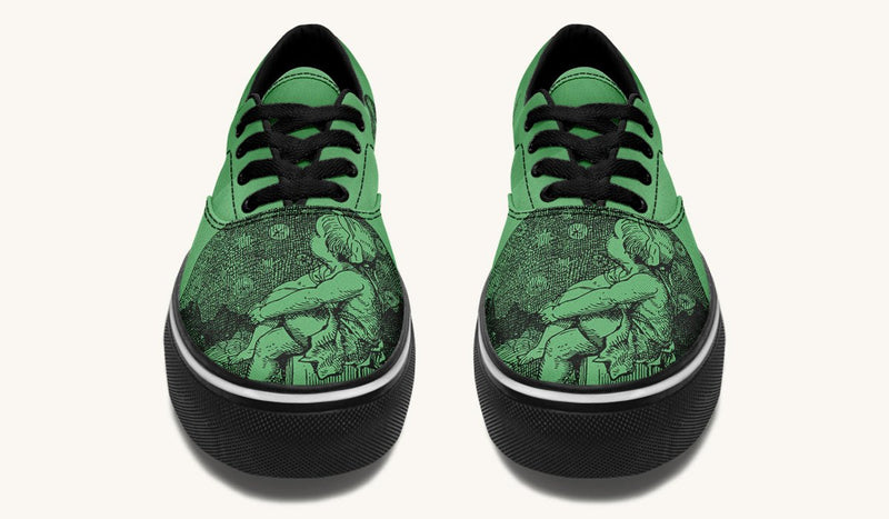 Beneath The Green Silence Classic Shoes - Jaded Lament