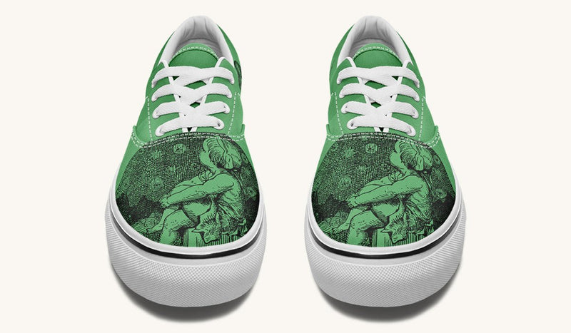 Beneath The Green Silence Classic Shoes - Jaded Lament