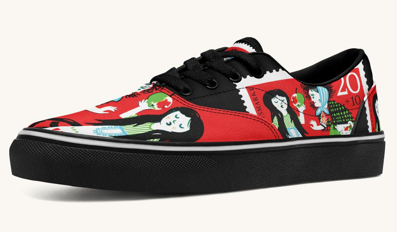 Beneath The Red Canopy Classic Shoes - Jaded Lament