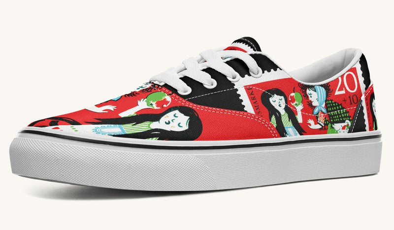 Beneath The Red Canopy Classic Shoes - Jaded Lament