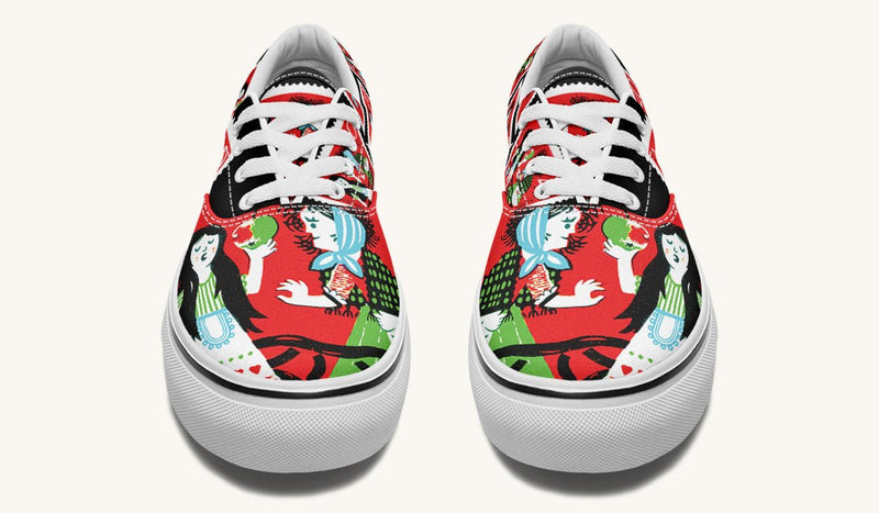 Beneath The Red Canopy Classic Shoes - Jaded Lament