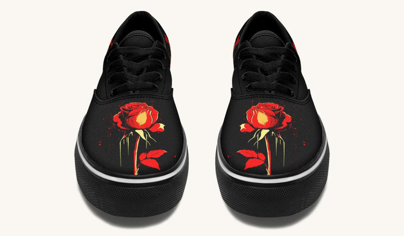 Bleeding Rose Classic Shoes - Jaded Lament