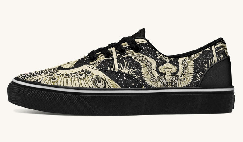 Call Upon the Star Cream Classic Shoes - Jaded Lament