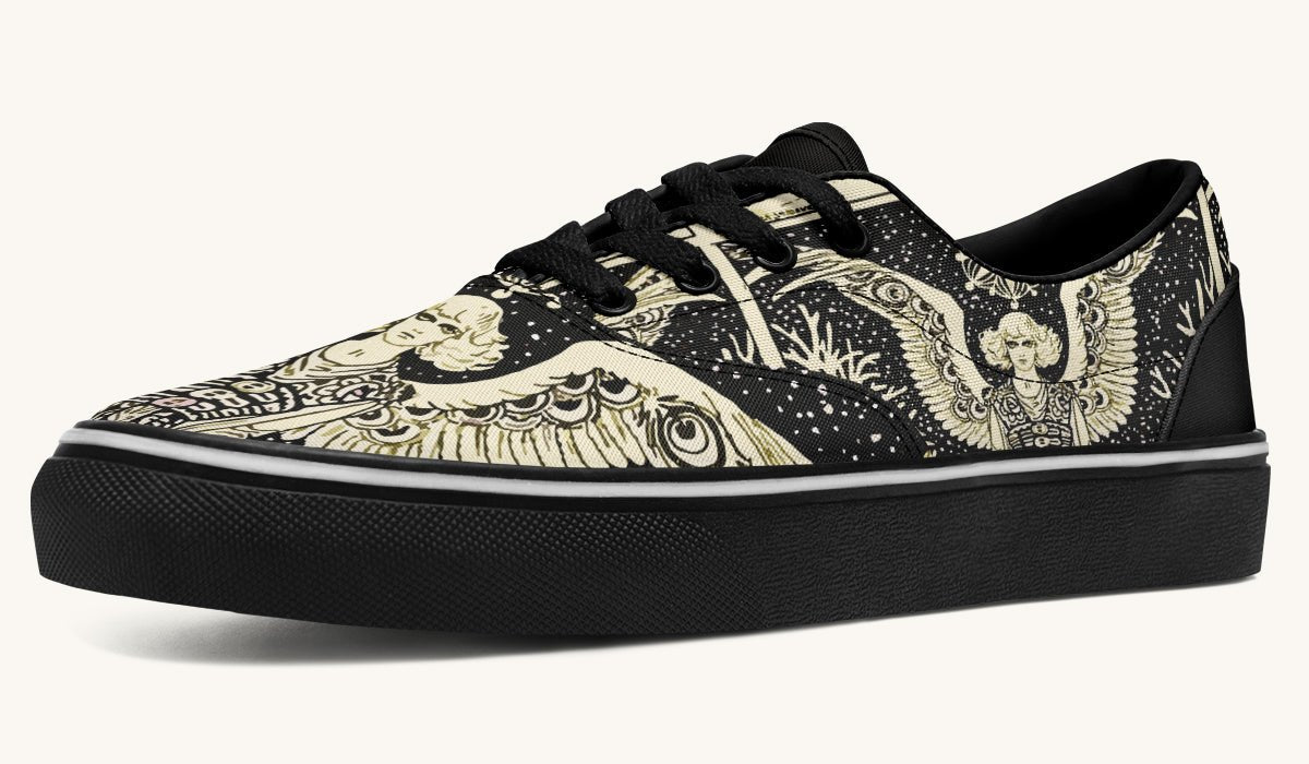 Call Upon the Star Cream Classic Shoes - Jaded Lament