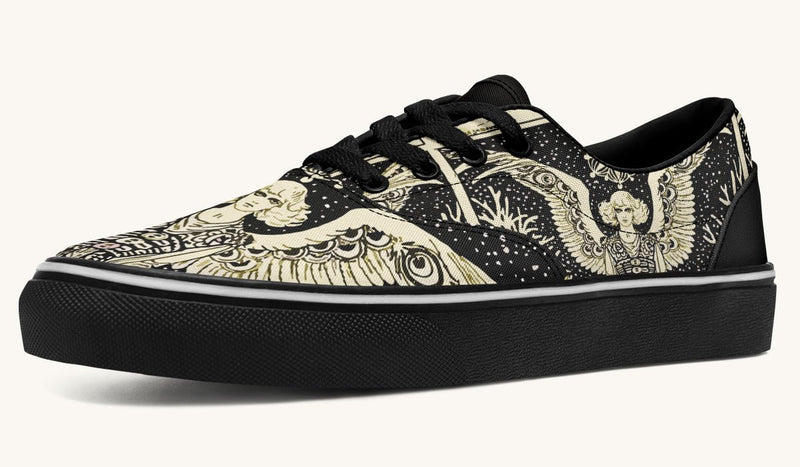 Call Upon the Star Cream Classic Shoes - Jaded Lament