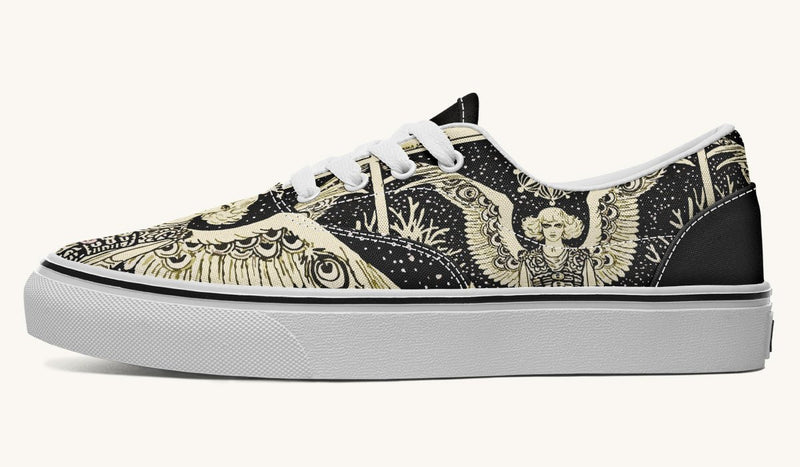 Call Upon the Star Cream Classic Shoes - Jaded Lament