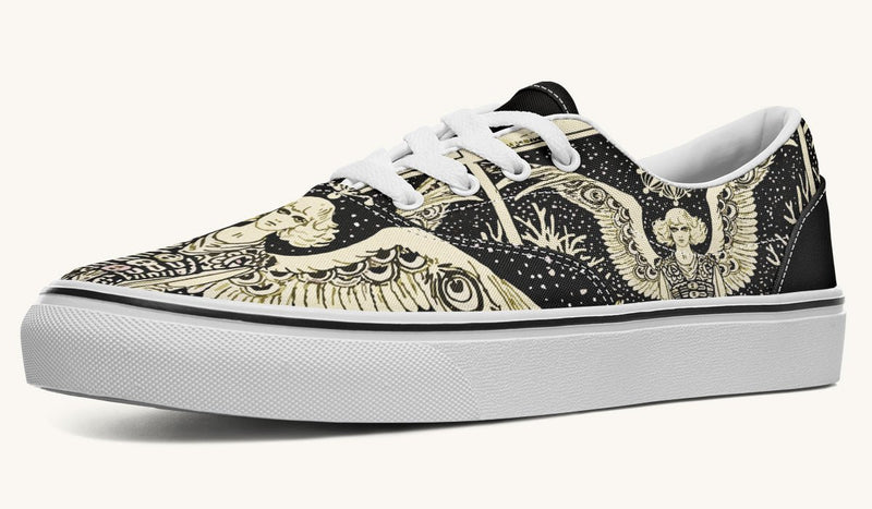 Call Upon the Star Cream Classic Shoes - Jaded Lament