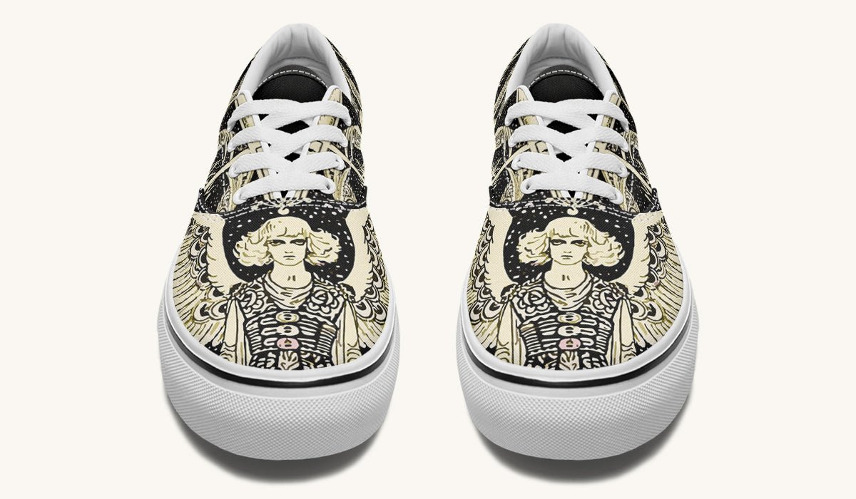 Call Upon the Star Cream Classic Shoes - Jaded Lament