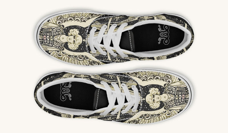 Call Upon the Star Cream Classic Shoes - Jaded Lament