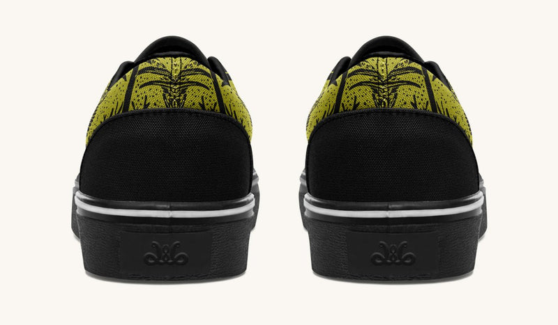 Call Upon the Star Green Black Classic Shoes - Jaded Lament