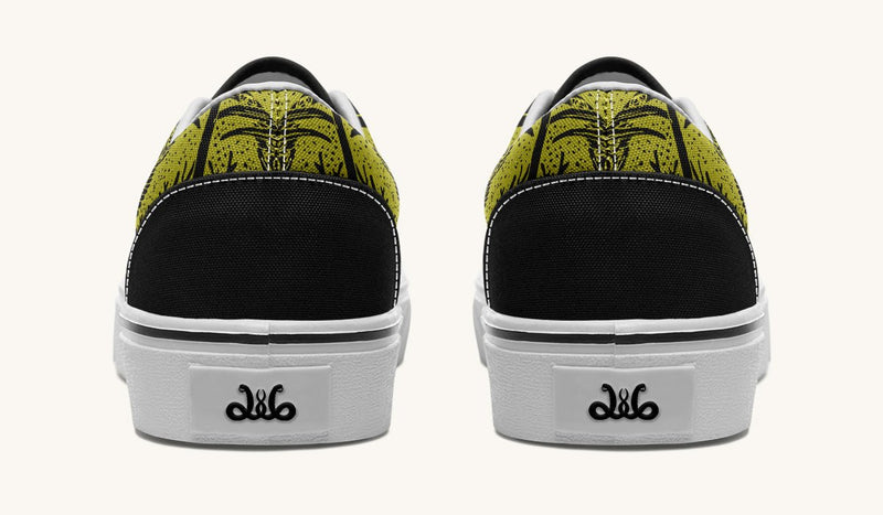 Call Upon the Star Green Black Classic Shoes - Jaded Lament