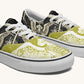 Call Upon the Star Green White Classic Shoes - Jaded Lament