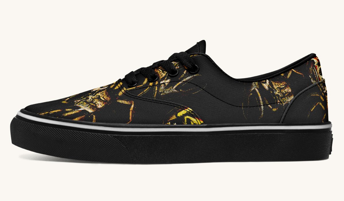 Crawl The Sea Of Stars Black Classic Shoes - Jaded Lament