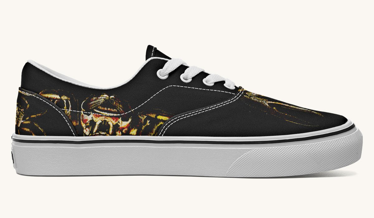 Crawl The Sea Of Stars Black Classic Shoes - Jaded Lament