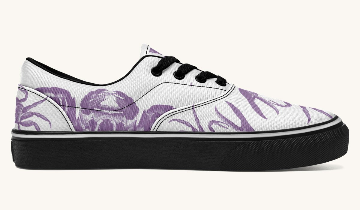 Crawl The Sea Of Stars Purple Classic Shoes - Jaded Lament