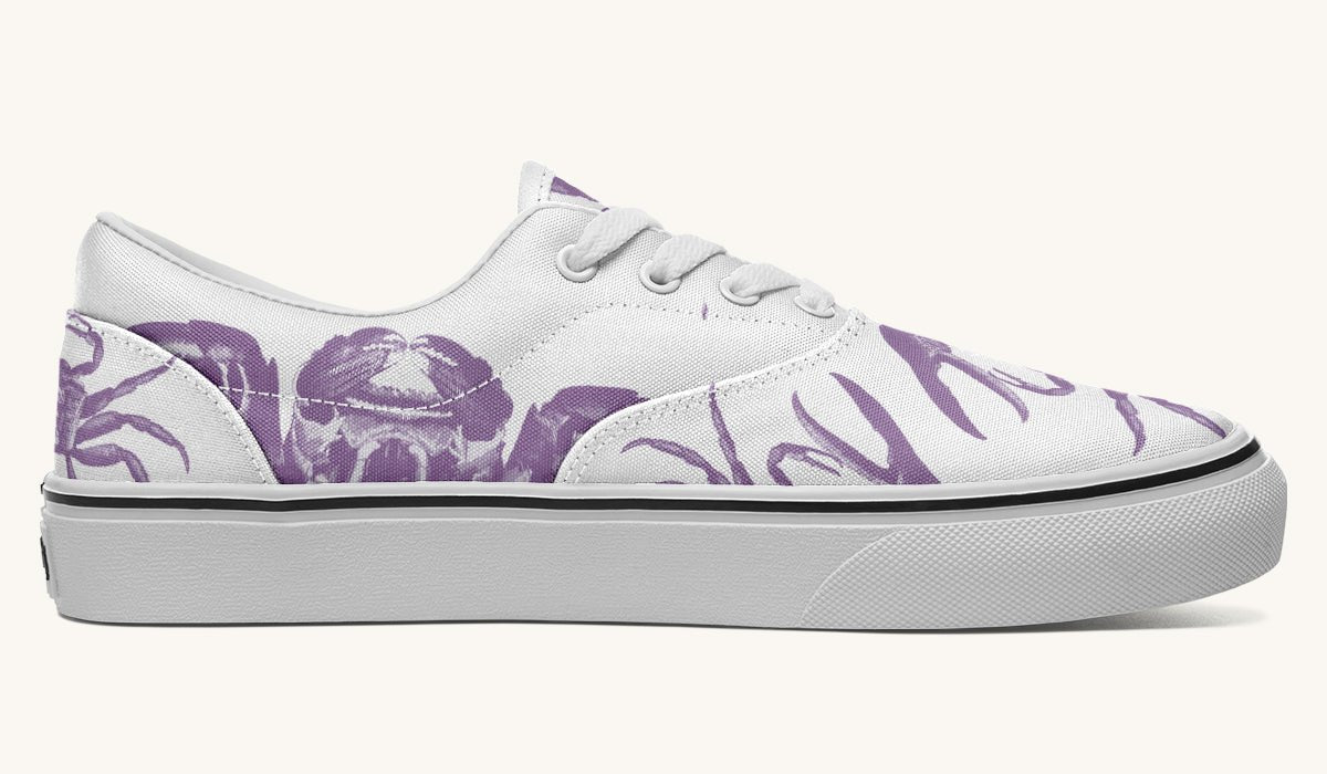 Crawl The Sea Of Stars Purple Classic Shoes - Jaded Lament